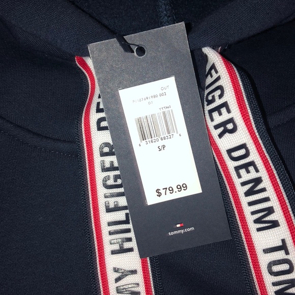 Navy blue Tommy Hilfiger hoodie - Picture 2 of 2